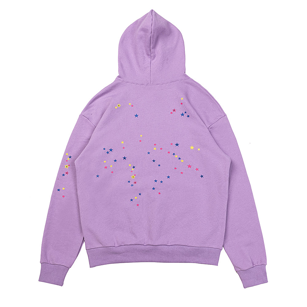 Sp5der Acai Hoodie 'Purple'