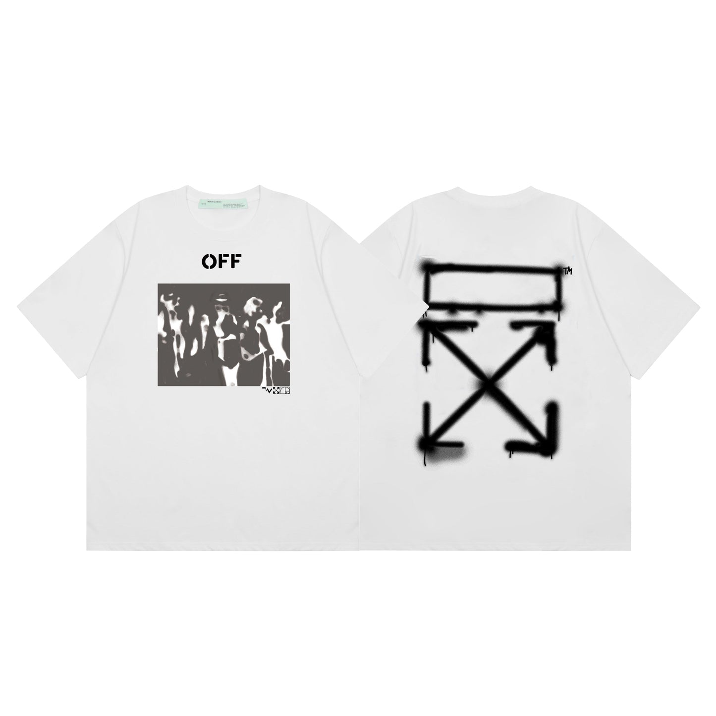 Off-White Spray Paint Tee