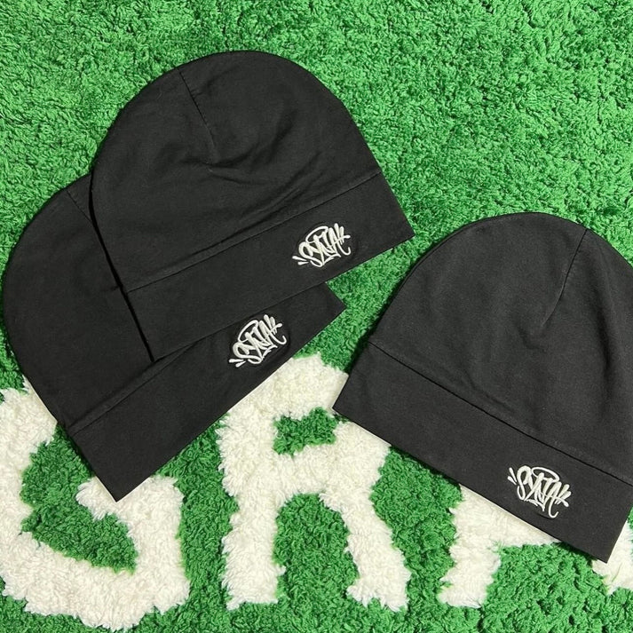 Syna World "Decathlonk" Skull Black Beanie