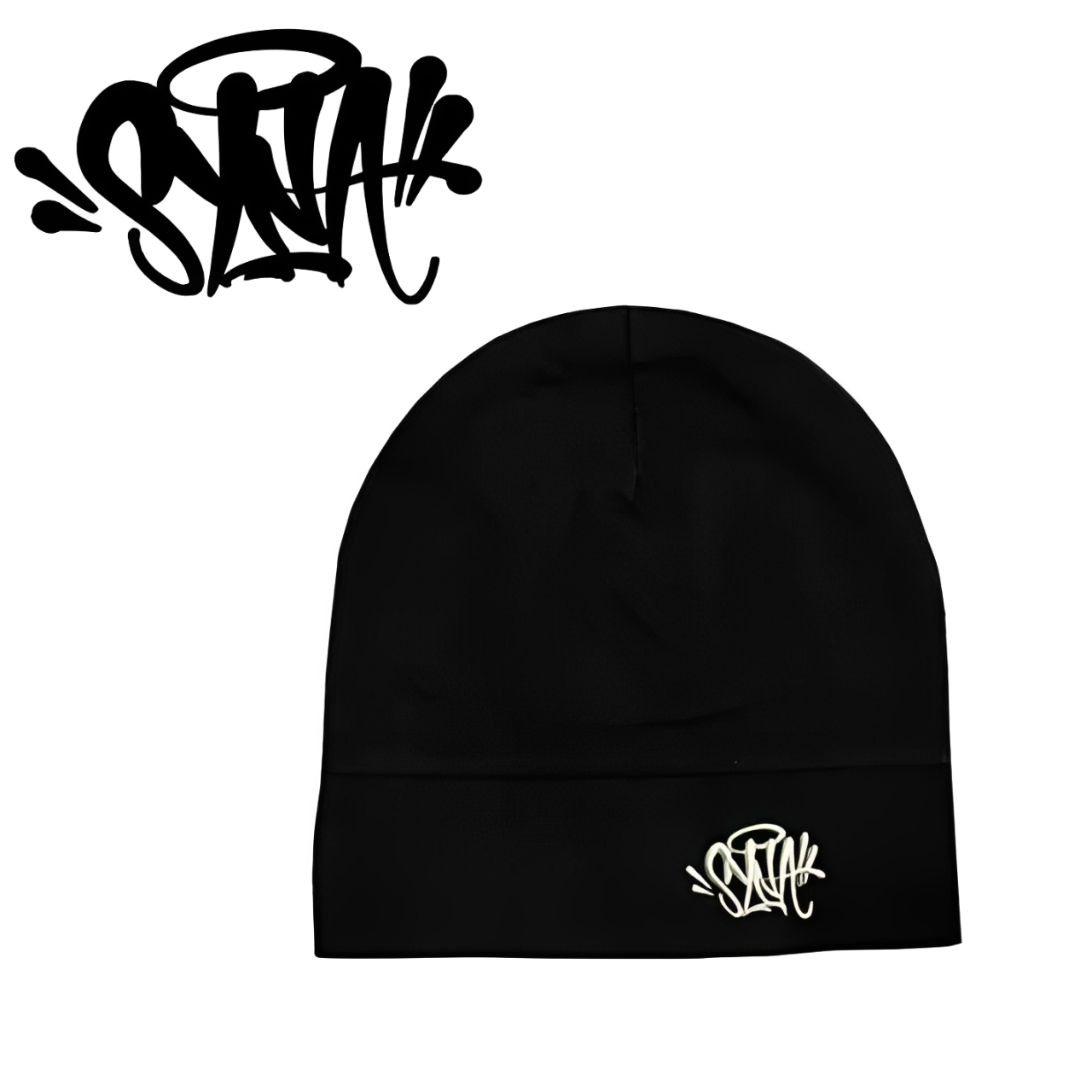 Syna World "Decathlonk" Skull Black Beanie