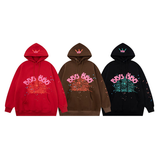 Sp5der Angel Number 555 Hoodie