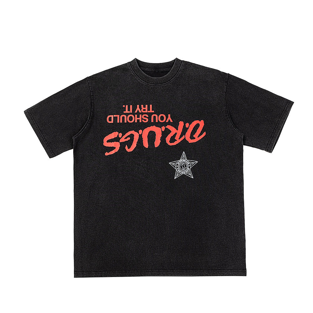 Sp5der x Travis Scott "You Should Try It" Tee