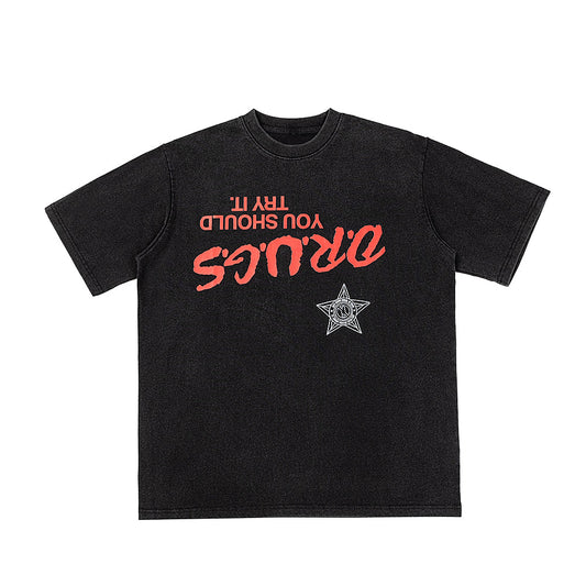 Sp5der x Travis Scott "You Should Try It" Tee