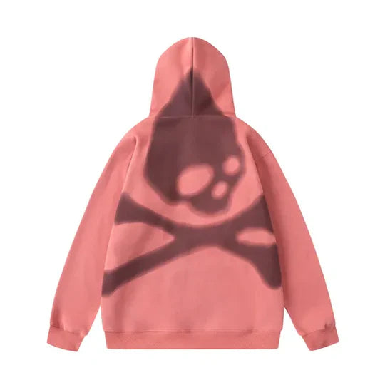Travis Scott Cactus Jack For Mastermind Skull Zip Up Hoodie