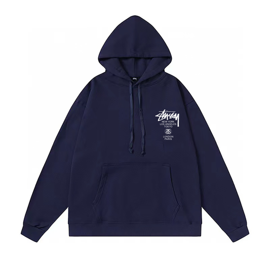 Stussy Fancy Hoodie [Navy]