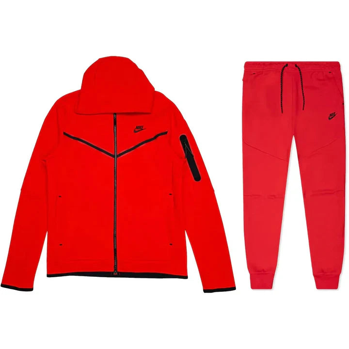Nike Tech Fleece [Red/Black]