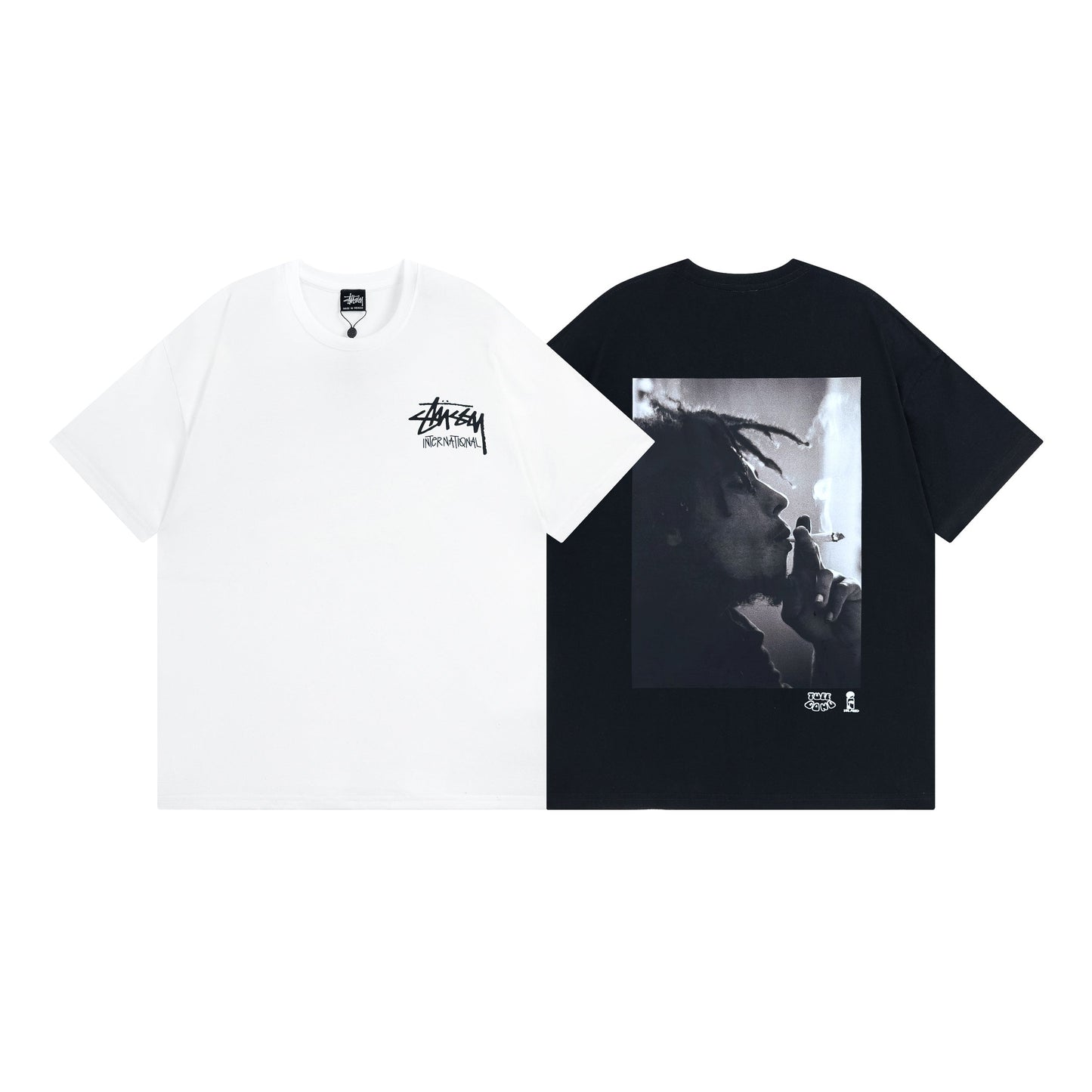 Stussy International Tee [White & Black]