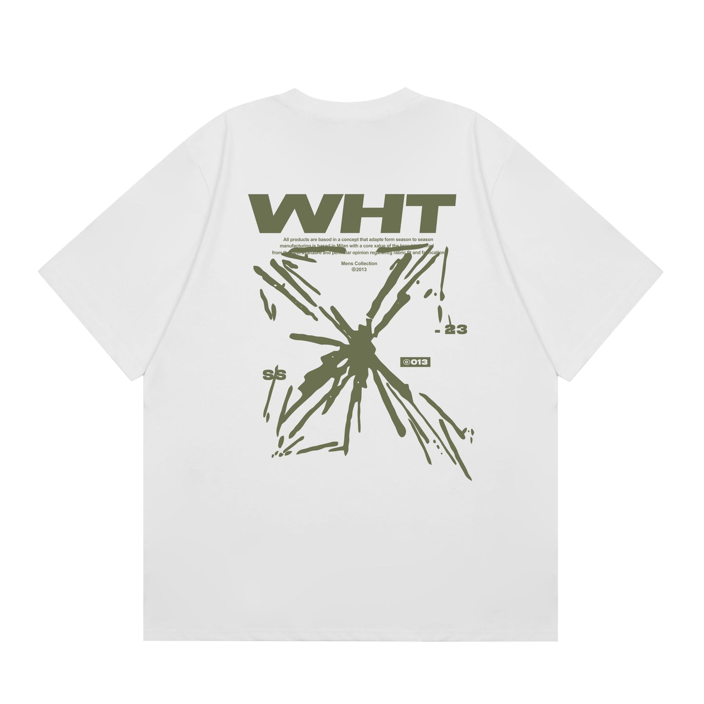 Off-White Splash Arrow Tee [White]