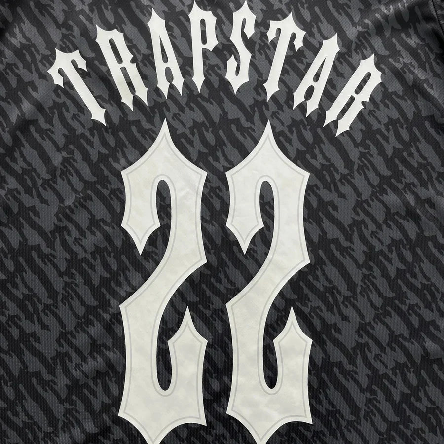 Trapstar T Monogram Football Jersey [Grey/Red]