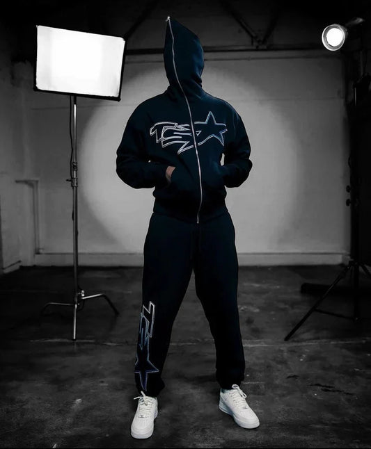 Trapstar TS Star Tracksuit [Black]