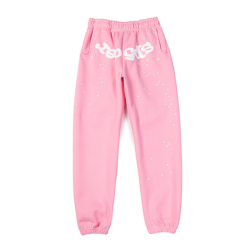 Sp5der Atlanta Sweatpants [Navy & Pink]
