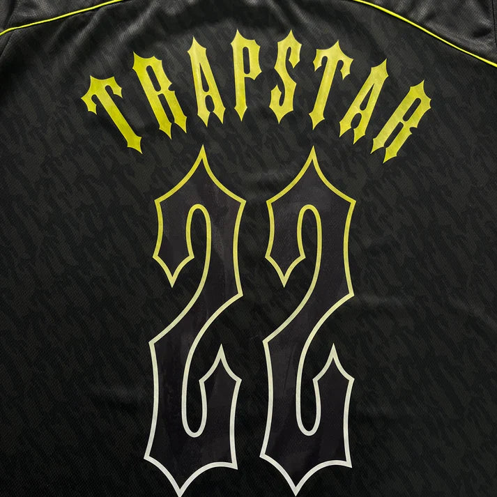Trapstar T Football Jersey [Black/Lime]
