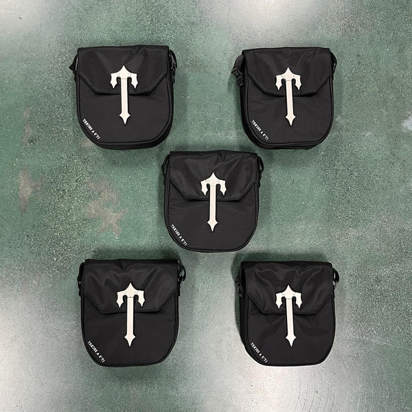 Trapstar Cobra T Bag [Black/Silver]