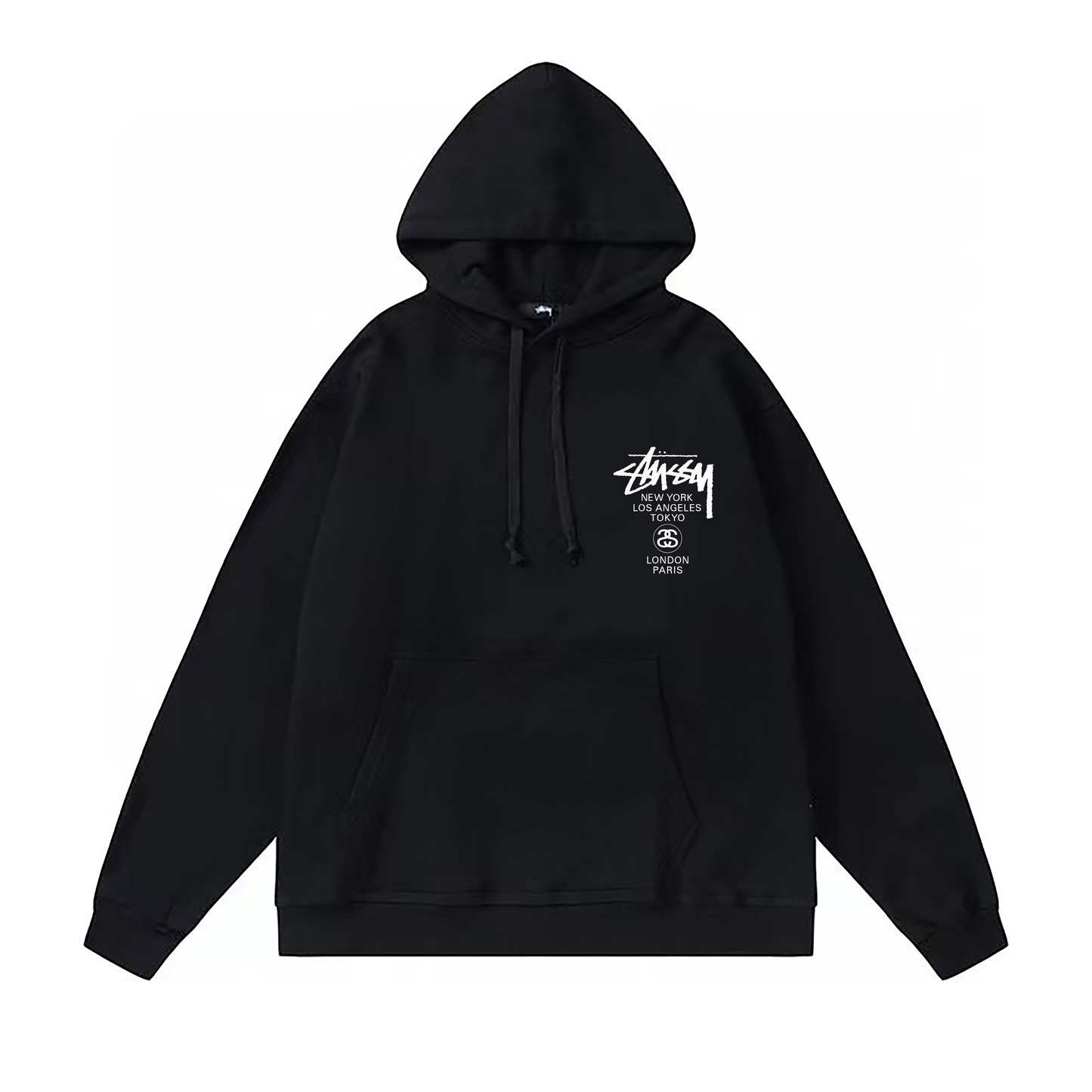 Stussy Fancy Hoodie [Black]