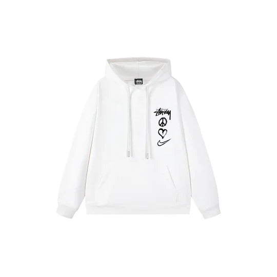 Nike x Stussy Joint Hoodie [White & Black]