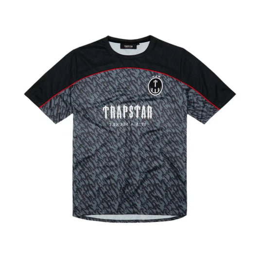 Trapstar T Monogram Football Jersey [Grey/Red]
