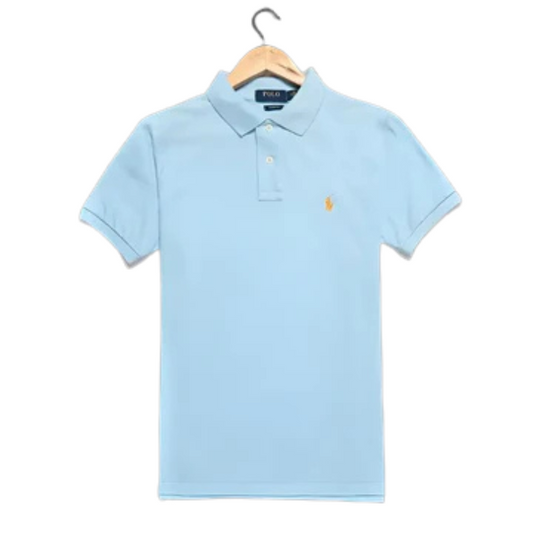 Ralph Lauren Polo Shirt Slim Fit [Light Blue]