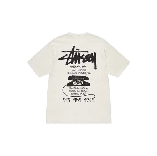 Stussy FW23 Loose Fit Tee [White]