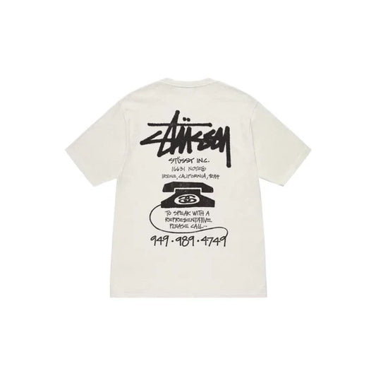 Stussy FW23 Loose Fit Tee [White]