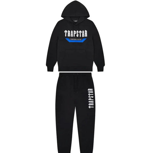 Trapstar Irongate Tracksuit [Black/Blue]
