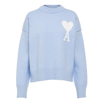 Ami Paris Sweater [Light Blue]