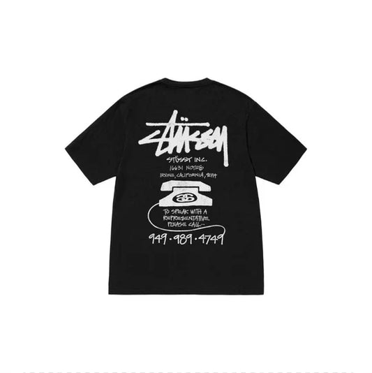 Stussy FW23 Loose Fit Tee [Black]