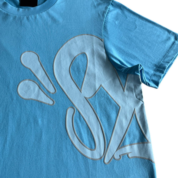 Syna World "Syna Logo" Blue & Gray Tee