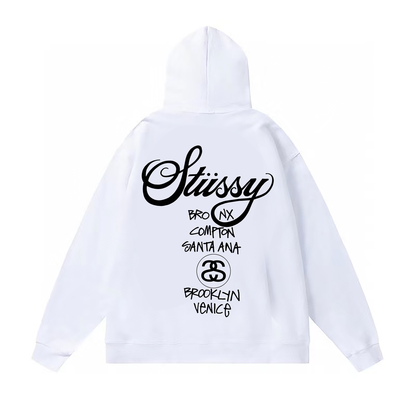 Stussy Fancy Hoodie [White]