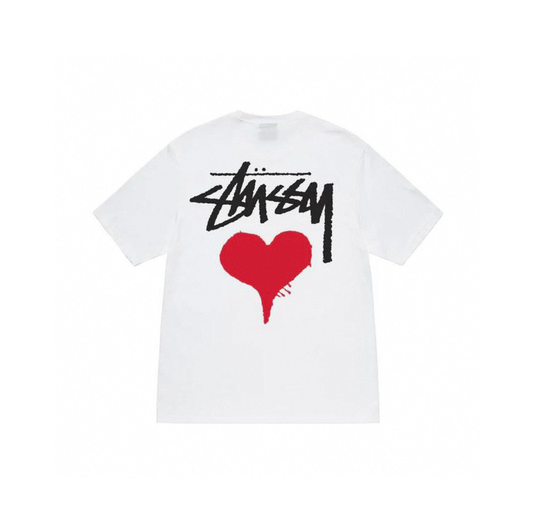Stussy Heart Tee [White]