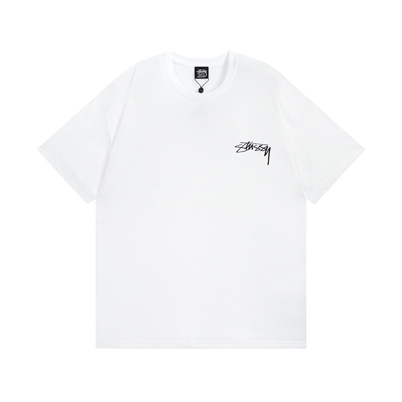 Stussy Natural Tee [White & Black]