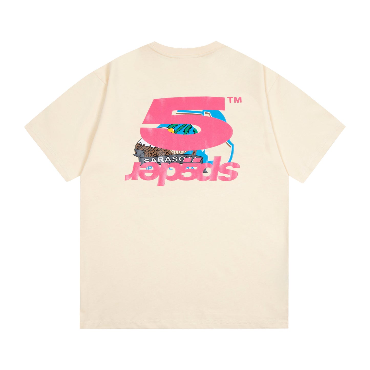 Sp5der Racer Tee [Cream]