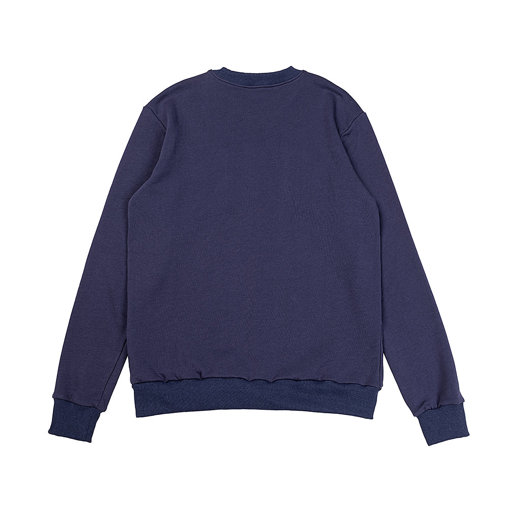 Sp5der Varsity Web Crewneck [Navy]