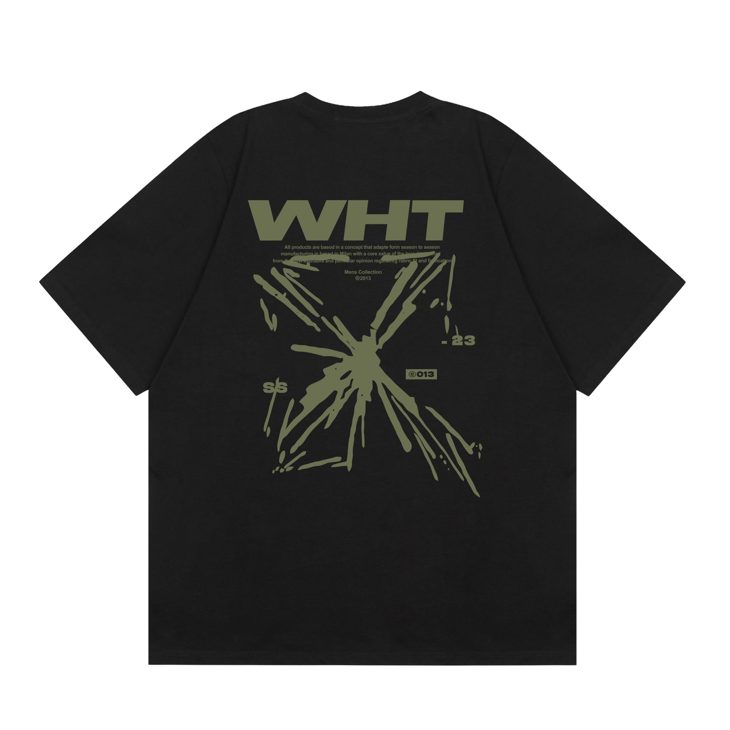 Off-White Splash Arrow Tee [Black]