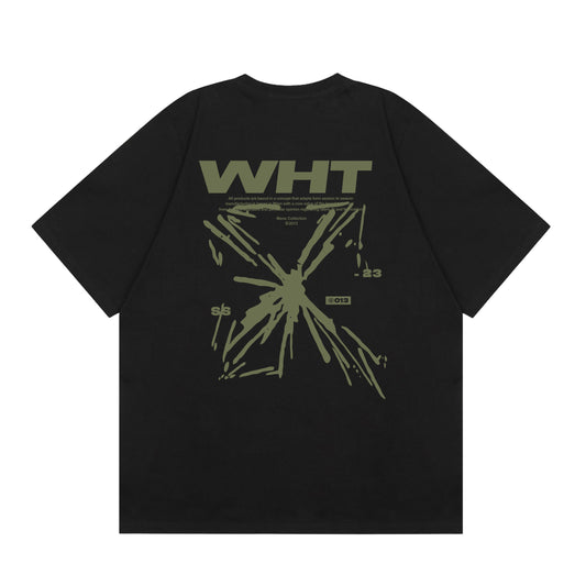 Off-White Splash Arrow Tee [Black]
