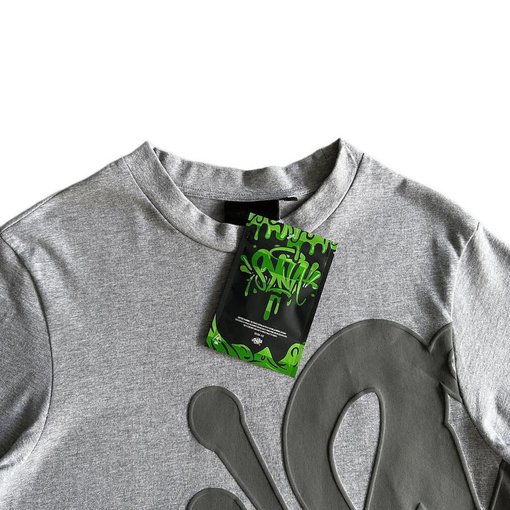 Syna World Grey Logo Tee