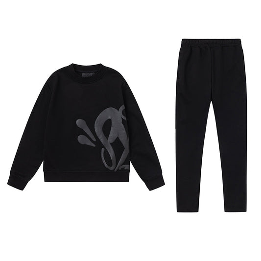 Syna World OG Crew Tracksuit [Black]