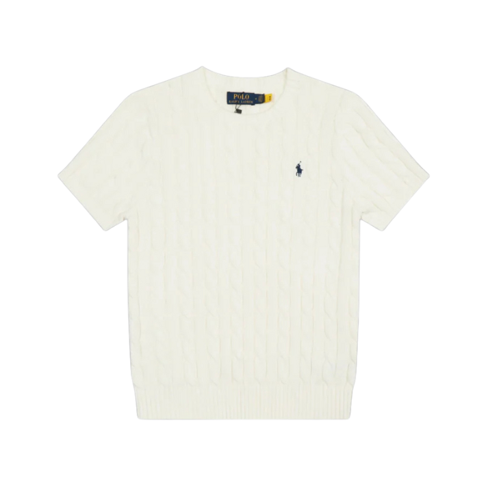 Ralph Lauren Sweater Shirt [Cream White]