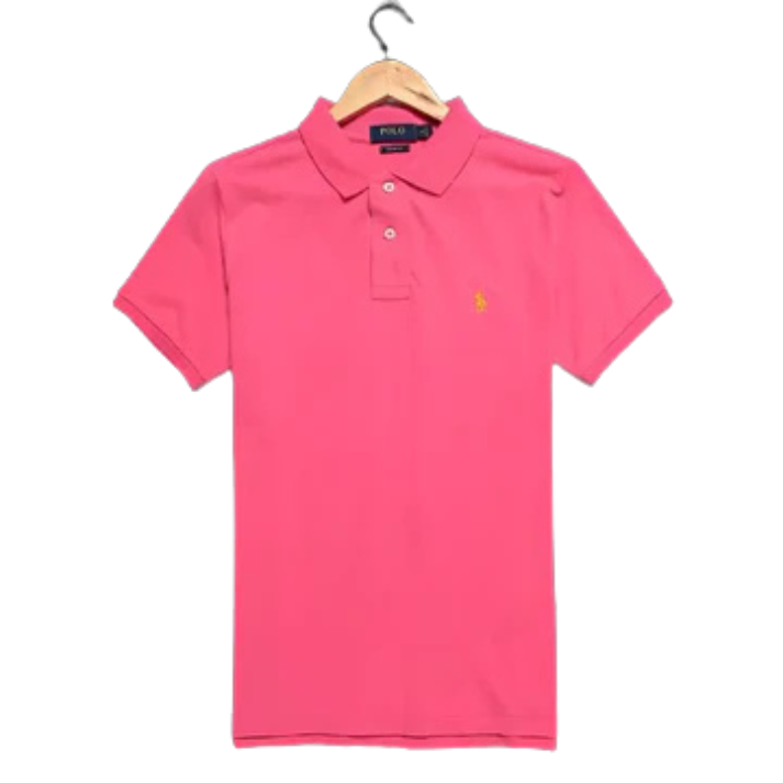 Ralph Lauren Polo Shirt Slim Fit [Hot Pink]