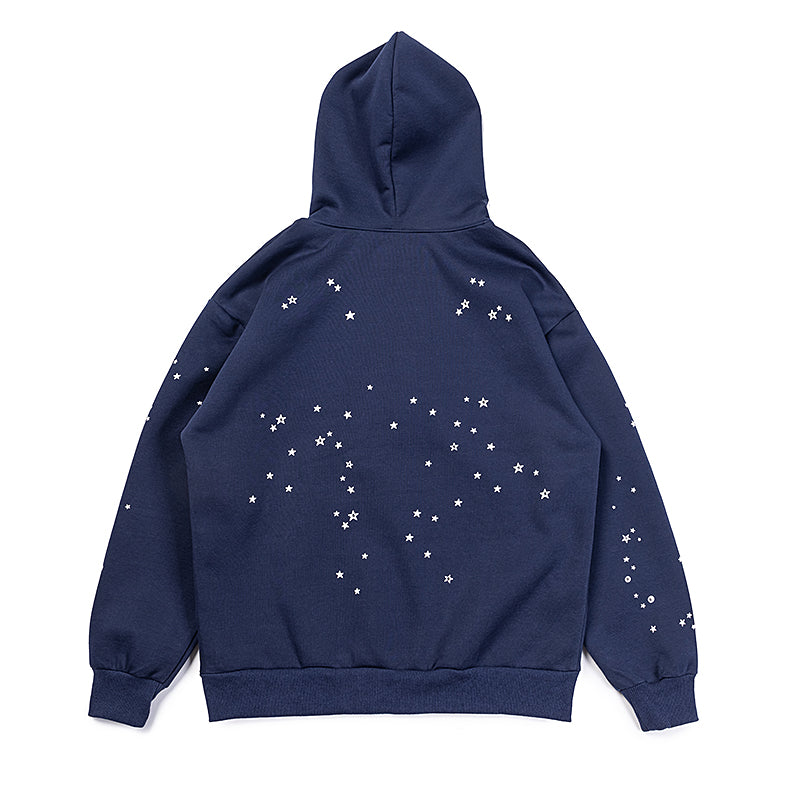 Sp5der Atlanta Hoodie [Navy & Pink]