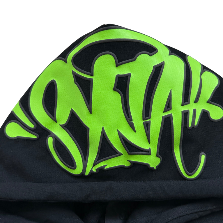 Syna World Logo Tracksuit [Black/Green]