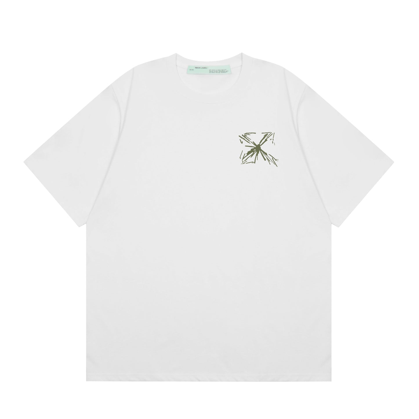 Off-White Splash Arrow Tee [White]