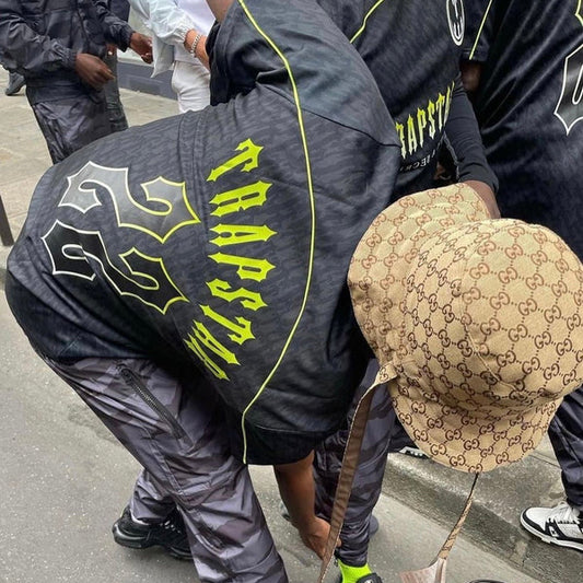 Trapstar T Football Jersey [Black/Lime]