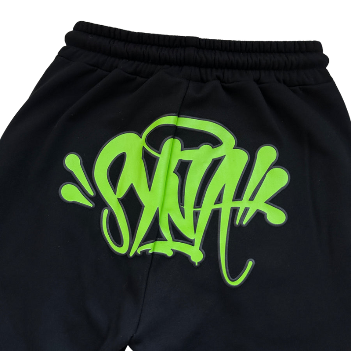 Syna World Logo Tracksuit [Black/Green]