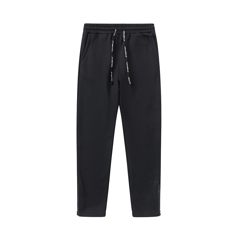 Trapstar Script Zip Through Hoodie Tracksuit [Black/White/Purple Tint]