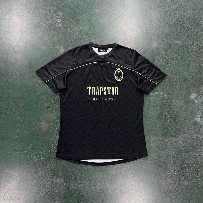 Trapstar T Football Jersey [Black/Lime]