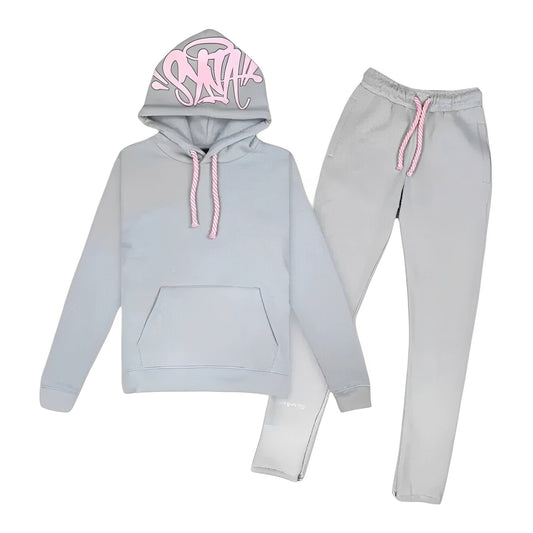 Syna World Tracksuit [Grey/Pink]