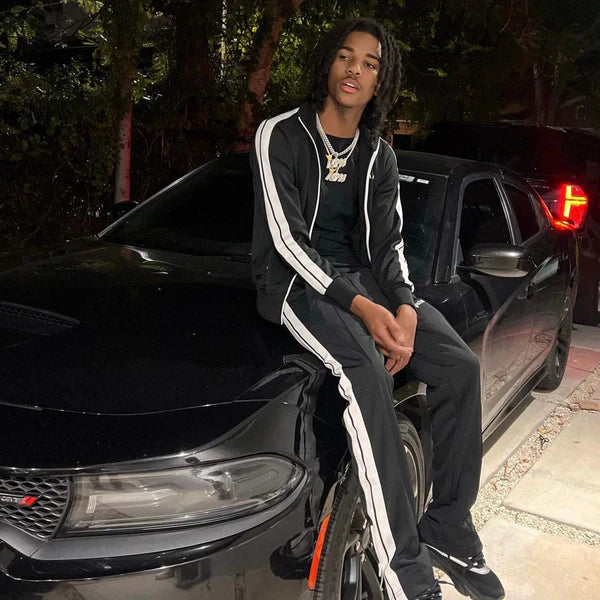 Palm Angels Classic Track Suit [Black/White]