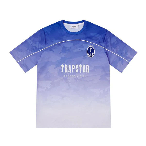 Trapstar T Football Jersey [Gradient Blue]