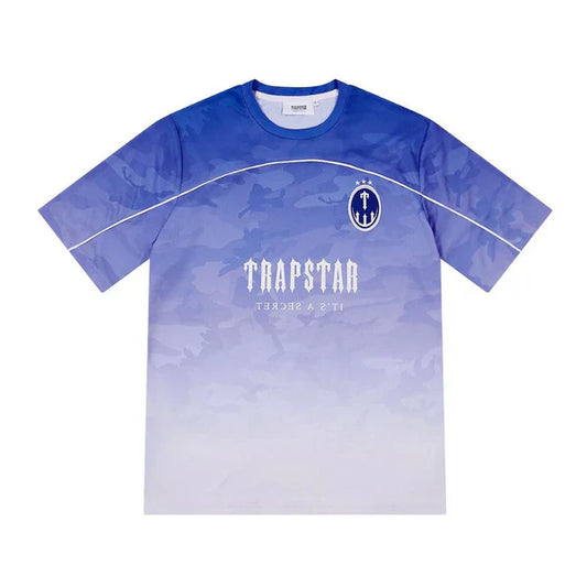 Trapstar T Football Jersey [Gradient Blue]