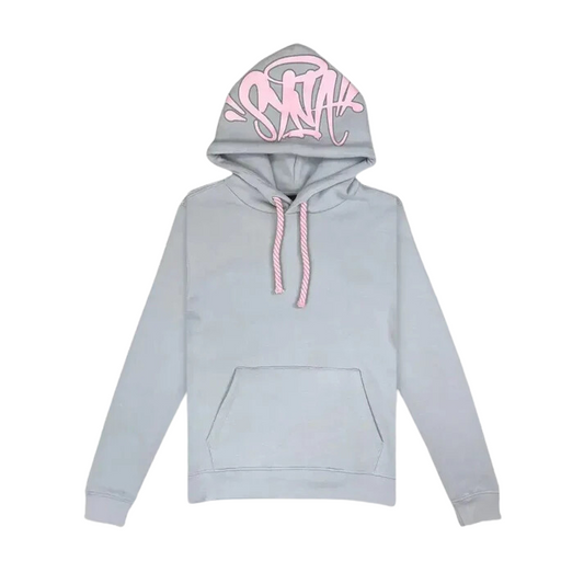 Syna World Hoodie [Grey/Pink]